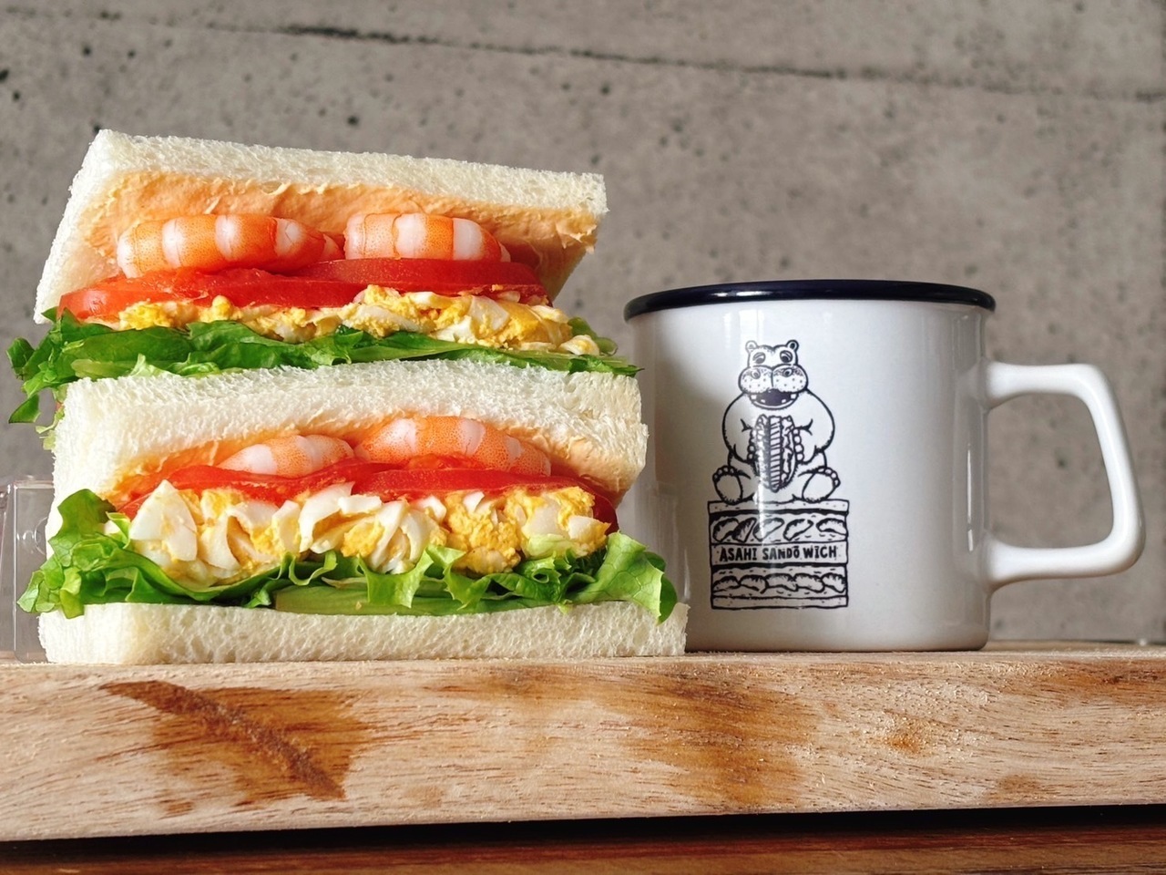 地元ママに人気の野田市あさひ散道ウィッチ、栄養満点のサンドウィッチの写真